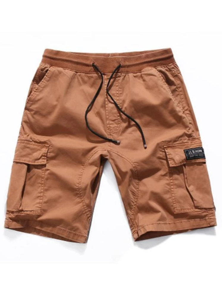 MEN SHORT SLEEVES LAPEL STRIPED