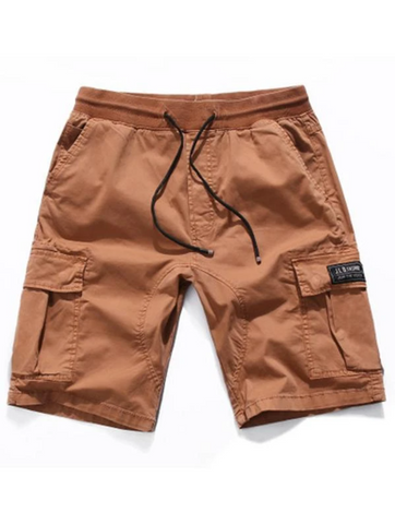 MEN SHORT SLEEVES LAPEL STRIPED