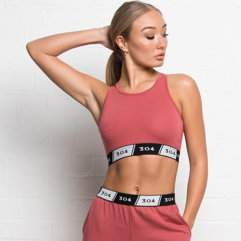 304 Mineral Red Vogue Lounge Bra