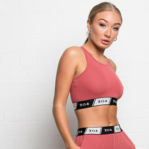 304 Mineral Red Vogue Lounge Bra